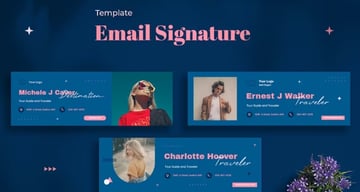 Fun and Cute Email Signature Template