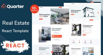 Quarter - Real Estate Website Example
