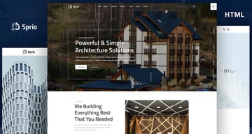 Sprio - Best Real Estate Landing Page HTML Template