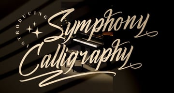 Symphony Calligraphy Font