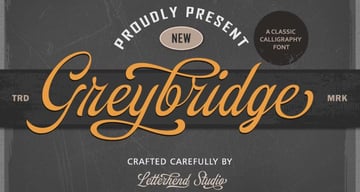 Greybridge - Cricut Cursive Font