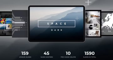 Minimal Space PowerPoint Background