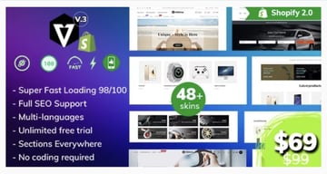 Vodoma - Fastest Multipurpose Shopify Theme