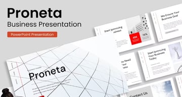 Simple Clean Red White Modern Corporate Profile