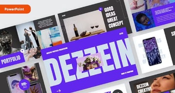 DEZZEIN - Portfolio Powerpoint Template