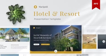 Marigold – Hotel & Resort PowerPoint Template