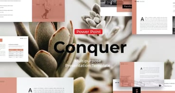 Conquer - Power Point Template