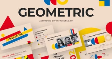 Geometric - Best Slide Template for Creatives