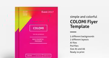 Colomi Template Photoshop Flyer