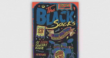 Rock Music Photoshop Flyer Template