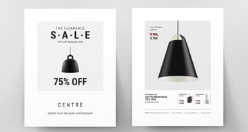 Lighiting Template PSD Flyer