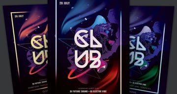 Club Photoshop Flyer Template 
