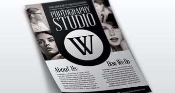 Photography Template PSD Flyer