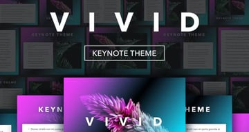 VIVID Keynote Slide Template