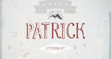 Patrick Font & Lettering Kit 