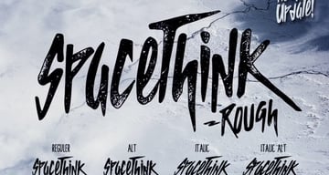Spacethink Typeface