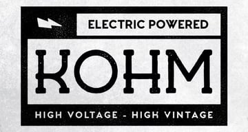 Kohm: Vintage Font
