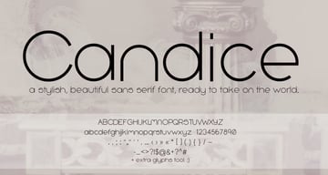 Candice Sans Serif Font