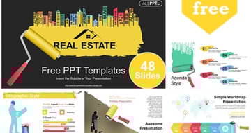 House Renovation - Free Architecture PowerPoint Template