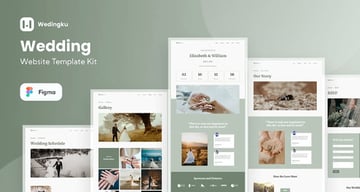 Wedingku Wedding Figma Template