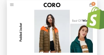 CORO—Minimal and Clean Fashion Shopify Theme