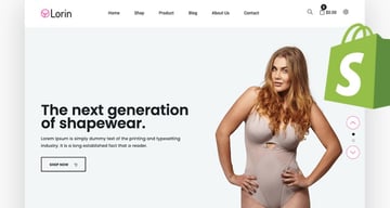Lorin Shapewear Shopify Theme 
