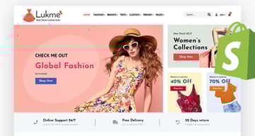 Lukme | Sectioned Fashion Shopify Theme