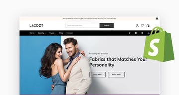 Lacozt Shopify Clothing Theme