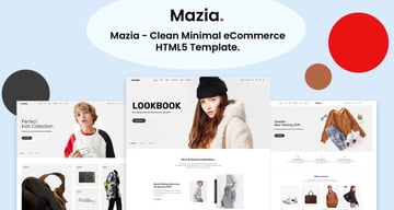 Mazia - Clean Minimal eCommerce HTML5 Template