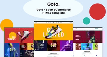 Gota - Sport eCommerce HTML5 Template