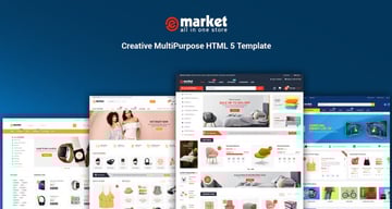 eMarket - Creative MultiPurpose HTML 5 Template