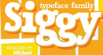 Siggy - Unique Graphic Font