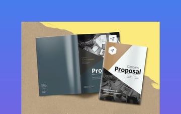 Muted Simple Project Proposal Template