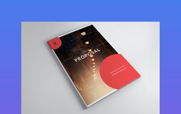 Colorful Business Project Proposal Template Design