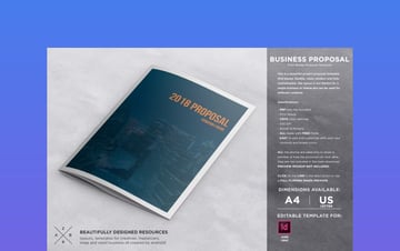 Eye-Catching Project Proposal Template
