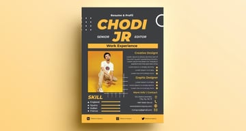 Striking Modern Resume Design