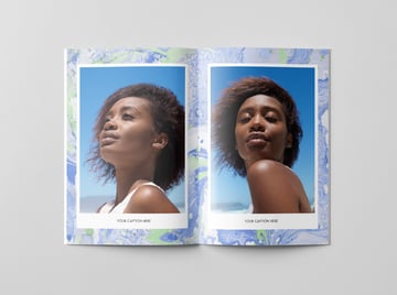 making a zine template in InDesign 3