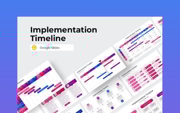 Implementation Timeline Google Slide Template