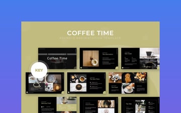 Coffee Time - Presentation Cafe Template (Keynote)