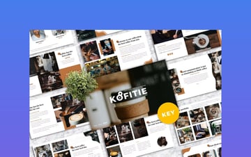 Kofitie - Coffee Shop Concept Presentation Template (Keynote)