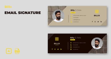 Billix - Sleek and Cool Email Signature
