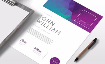 Modern Certificate 02