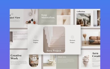 Cover Aera Simple Google Slides Themes