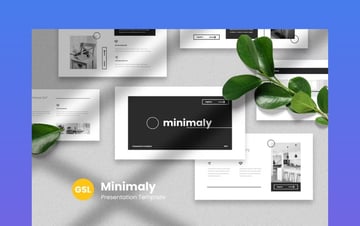 Black and White Google Slides