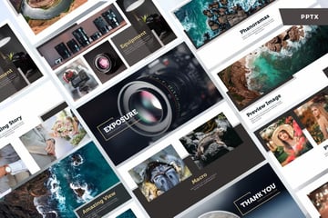 In memoriam PowerPoint template