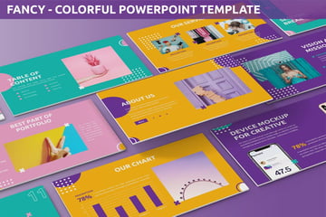 Fancy - Colorful Powerpoint Template
