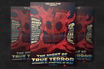 Halloween Party Flyer Template