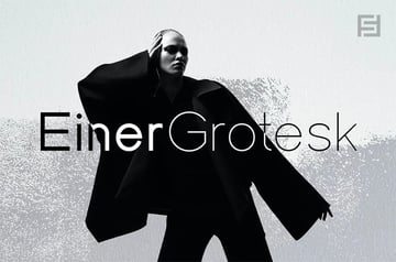 Einer Grotesk Modern Sans-Serif Typeface (OTF, TTF, WOFF)
