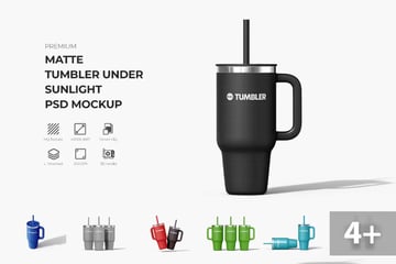 Tumbler Mug Mockup
