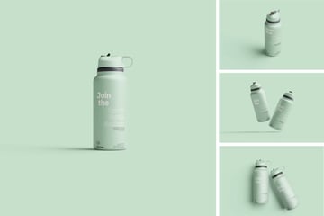 Sport Bottle Mockup